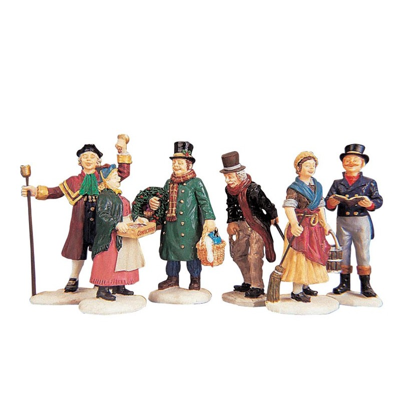 Village People Figurines Set of 6 Art.-Nr. 92356