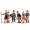 Village People Figurines Set of 6 Art.-Nr. 92356