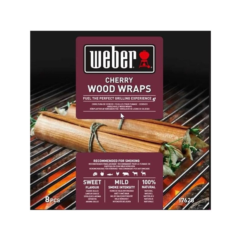 Weber Cherry Wood Wraps Ref. 17628