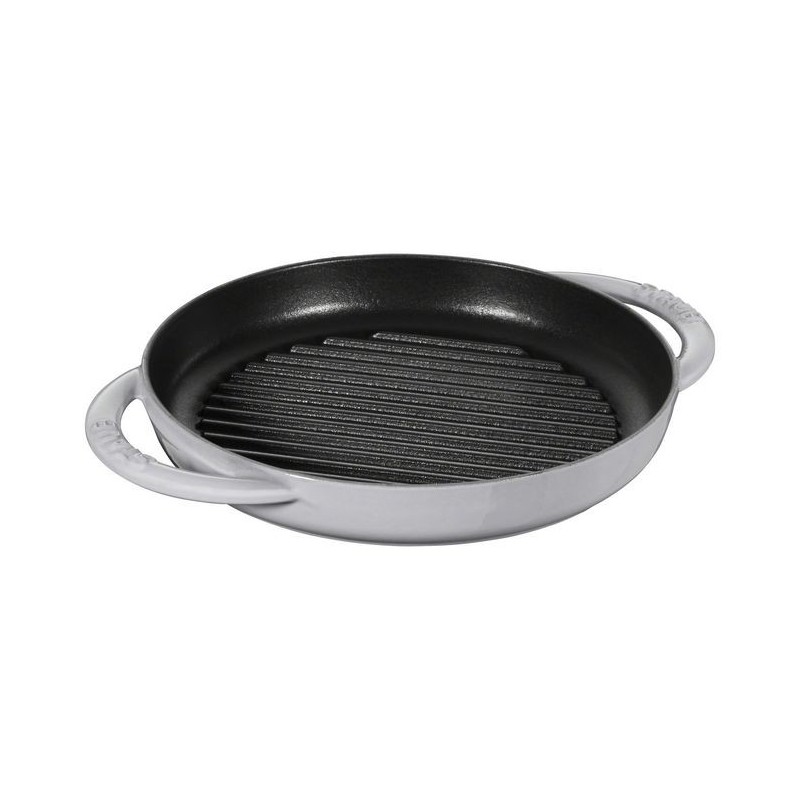 Pure Grill 22 cm Gris Grafito en Hierro Fundido