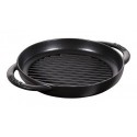 Pure Grill 22 cm Negro en Hierro Fundido