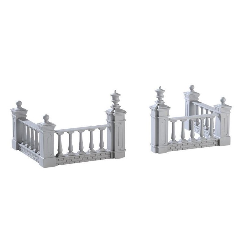 Plaza Fence Set of 4 Cod. 74237