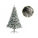 Snowy Imperial Pine Árbol de Navidad h210Ø137cm PVC