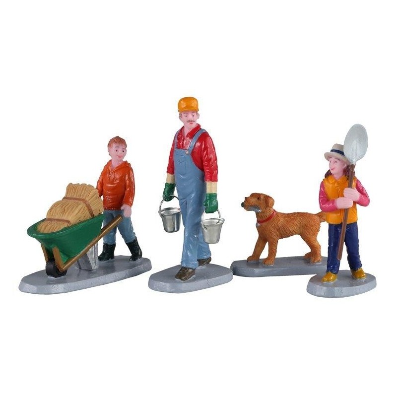 Morning Chores Set of 4 Cod. 02922