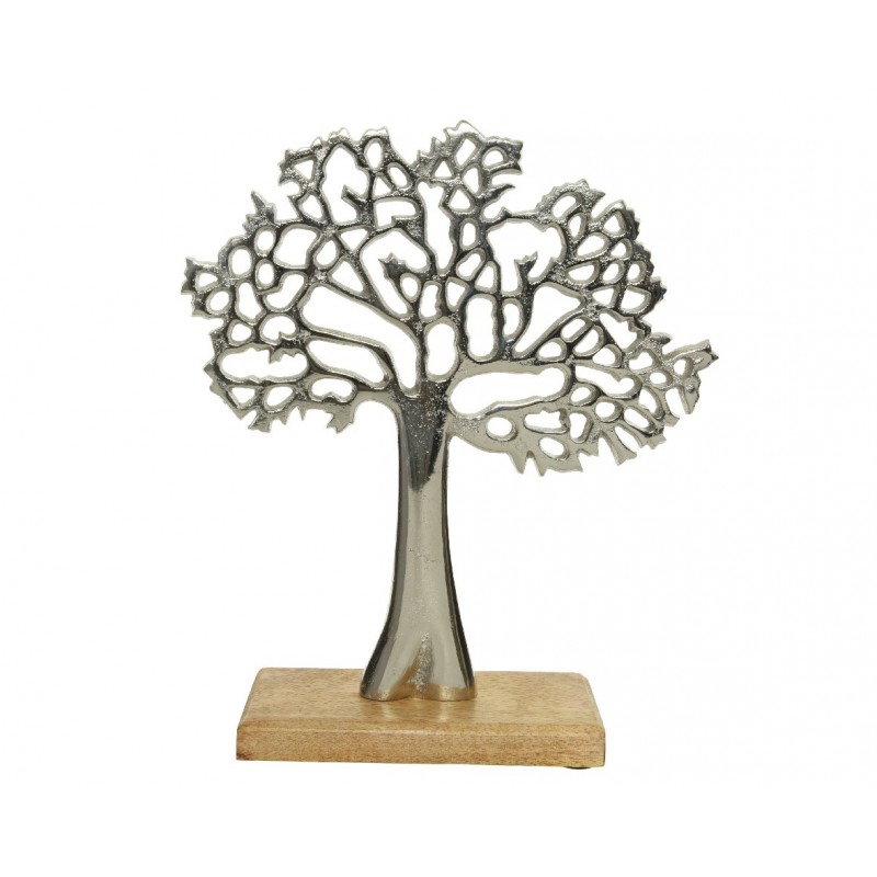 Árbol decorativo de metal mediano