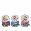 Mini Bolas de Nieve con Unicornio 5,5 cm