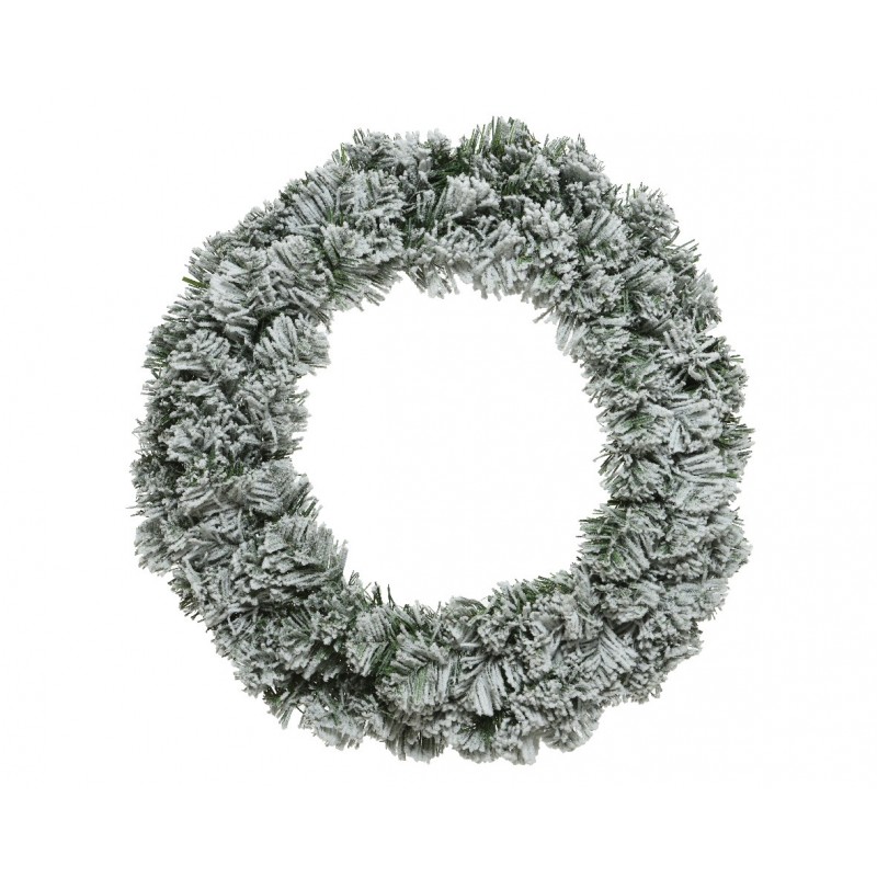 Snowy Garland Diam 50 cm