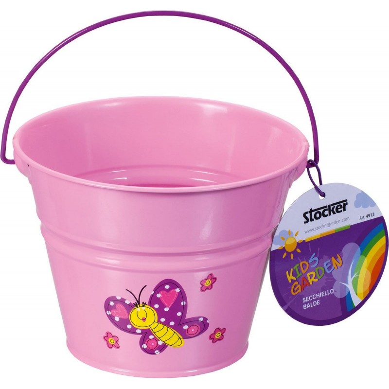 Cubo rosa Stocker KIDS GARDEN