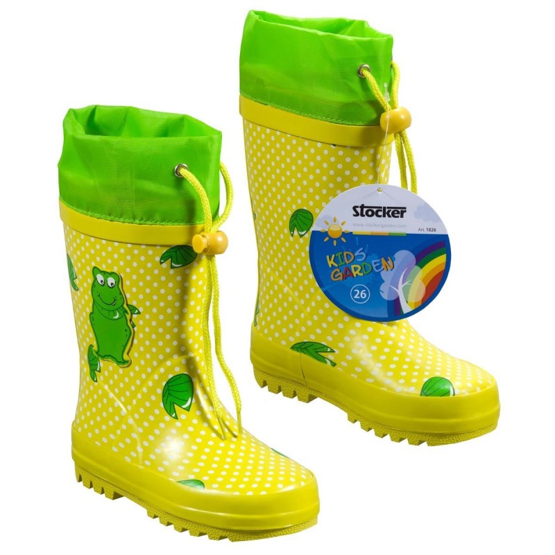 Botas Stocker Kids Garden amarillo talla 30