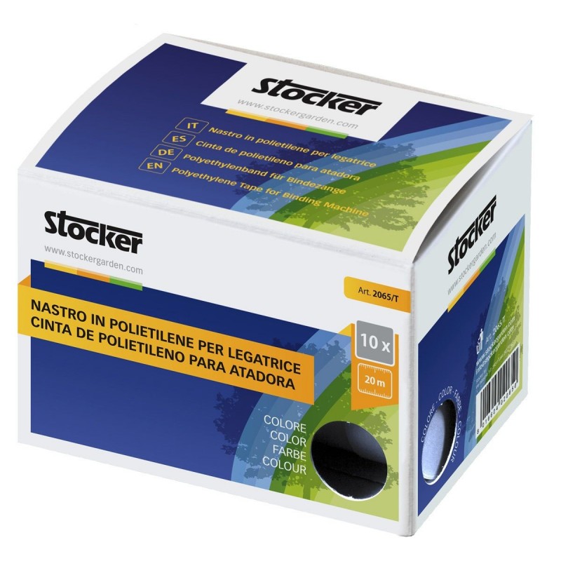 Stocker Tape 20 m transparent polyethylene