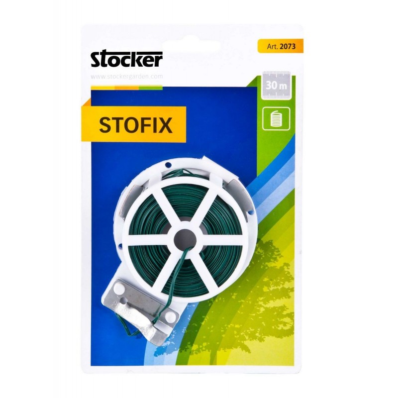 Stocker Stofix alambre plastificado 30 m