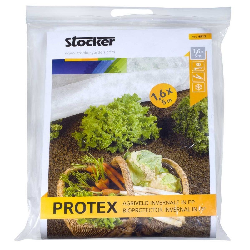 Forro polar invierno Stocker Protex blanco 1,60 x 10 m 30 gr