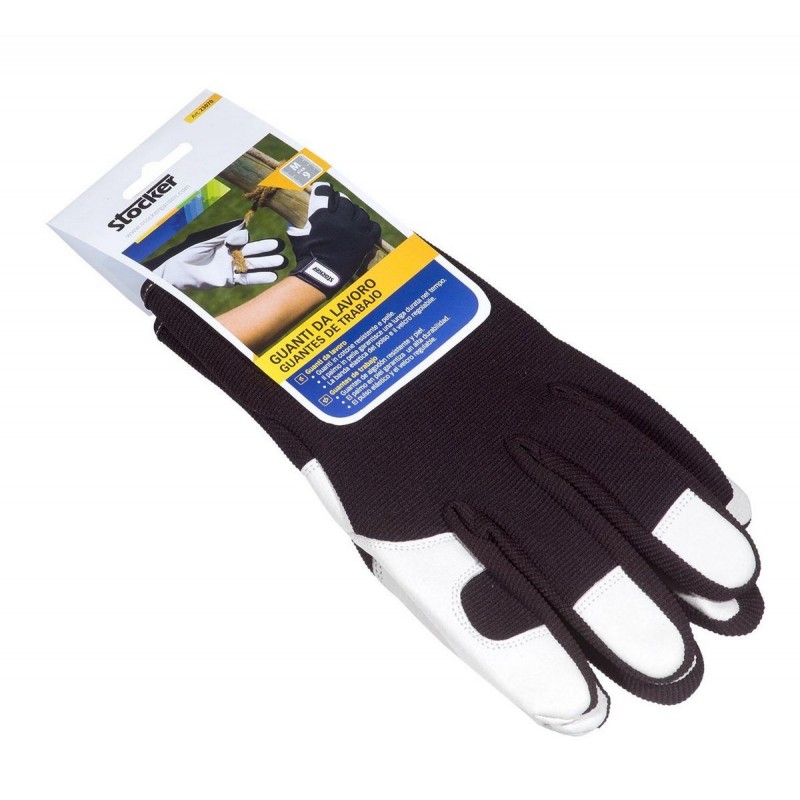 Stocker Guantes de trabajo talla 9/M negro