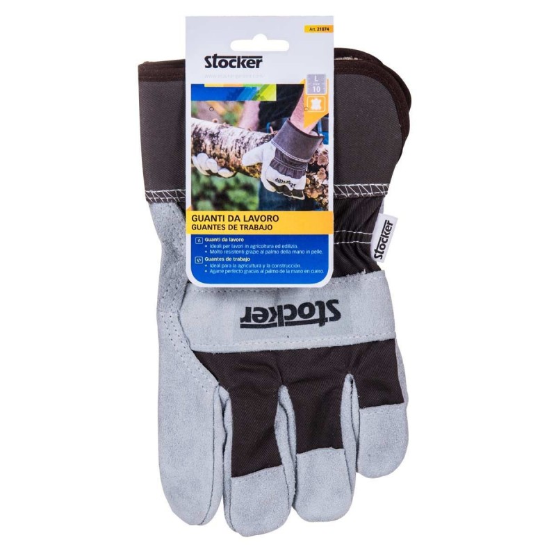 Guantes de trabajo Stocker Leather talla 11/XL