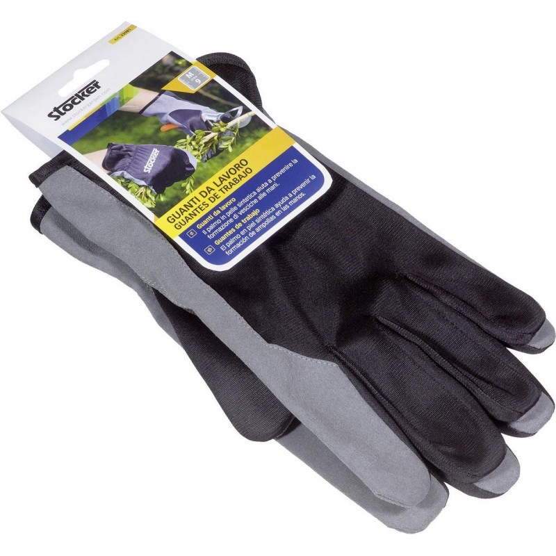 Stocker Guantes de trabajo talla 9/M negro