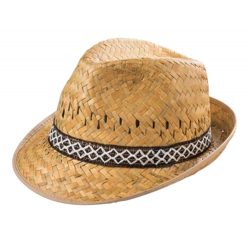 Sombrero de paja de hombre Stocker