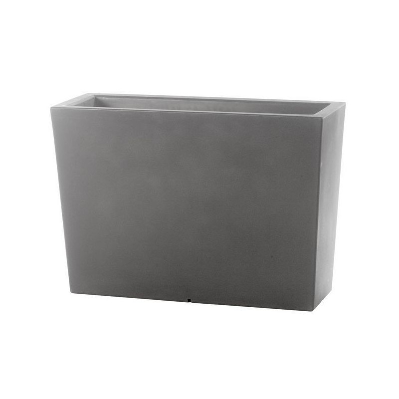 Maceta de caja alta Schio dadolo shop Color Antracite Dimensión 50 cm