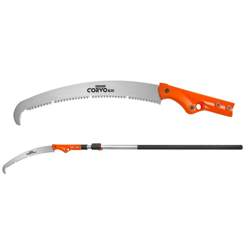 Sierra para metales Stocker Corvo 430 TC con mango telescópico 195 - 310cm