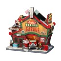 Santa'S Hot Rod Garage con Alimentatore 4.5V Cod. 25863