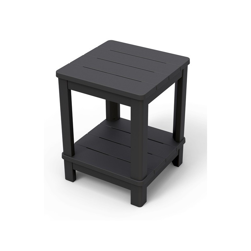 Keter DELUXE SIDE TABLE Graphite