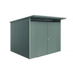 Biohort AVANTGARDE A6 Metal Garden Shed with Double Door