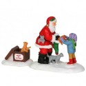 Santa And Kittens Set of 2 Cod. 22045