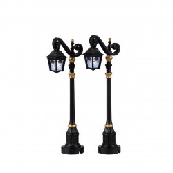 Skeleton Deco Lamp Set Of 2 Ref. 24987