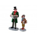 Merry Newsboy Set Of 2 Ref. 32203