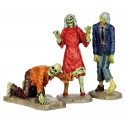 Walking Zombies Set Of 3 Cod. 42219