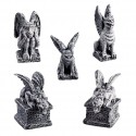 Gargoyles Set Of 5 Cod. 52124