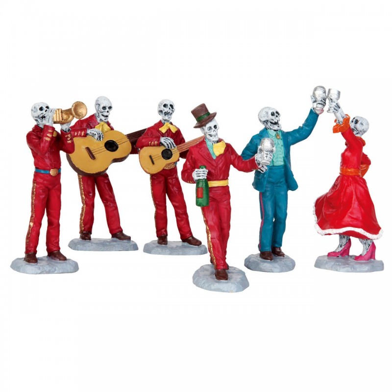 Fiesta De Los Muertos Set Of 6 Cod. 52309