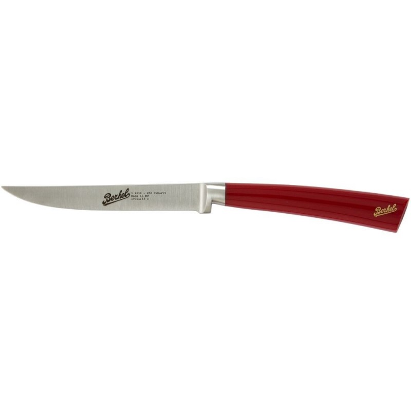 Berkel Elegance Cuchillo para bistec 11 cm Rojo