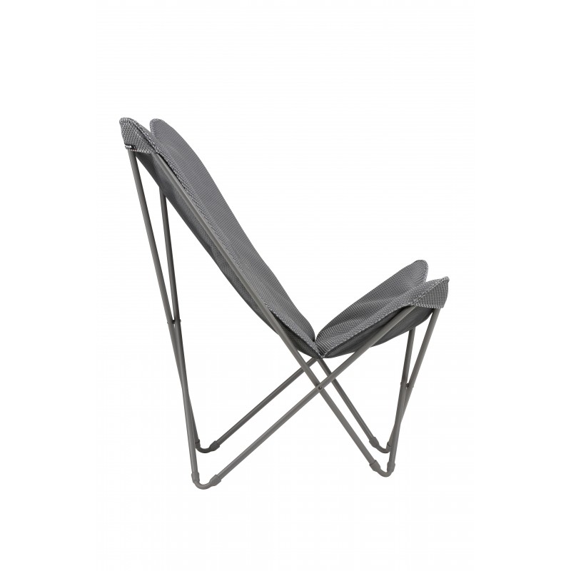 Folding Armchair POP UP XL BEC LaFuma LFM5183 Silver