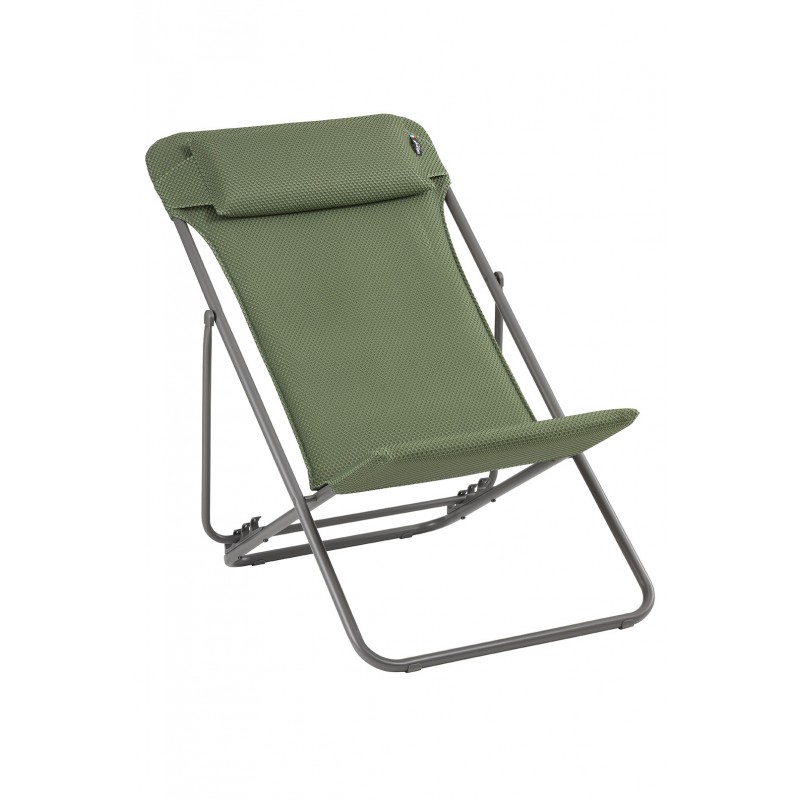 LaFuma LFM5175 Olive MAXI TRANSAT + BEC Deckchair