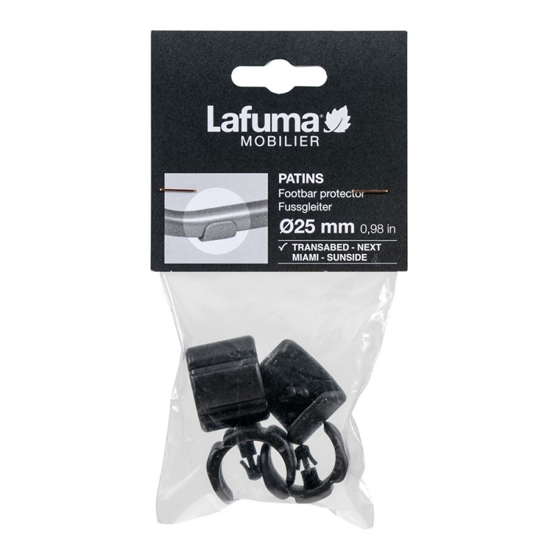 Tapones Ø 25 mm LaFuma Set de 4 LFM2845 Noir