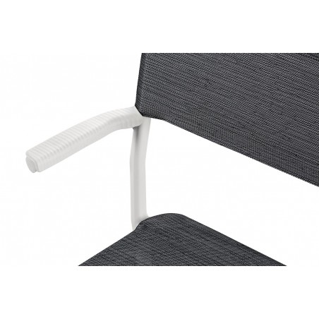 Silla Apilable con Brazos ORON LaFuma LFM5067 Obsidiana