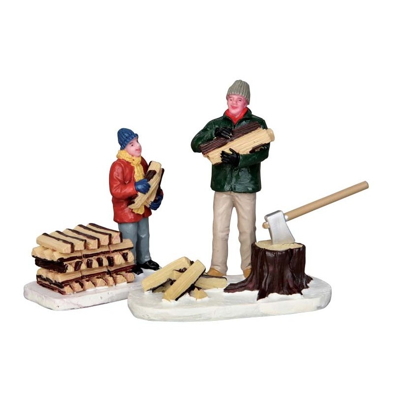 Stacking Firewood Set of 2 Ref. 52323