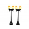 Candy Corn Street Light Set Of 2 Ref. 34071