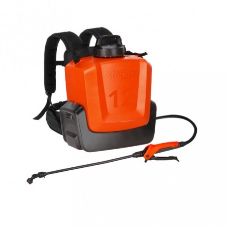 Bomba de mochila eléctrica Stocker 2,5/5 bar Ergomist 21V 12l