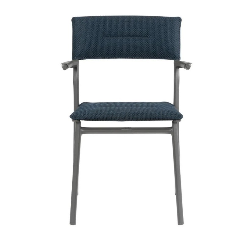 Stackable Chair with Armrests ORON LaFuma LFM5273 Bleu Encre