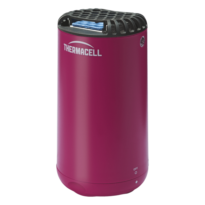 Dispositivo repelente de mosquitos Thermacell MINI HALO, color rojo magenta