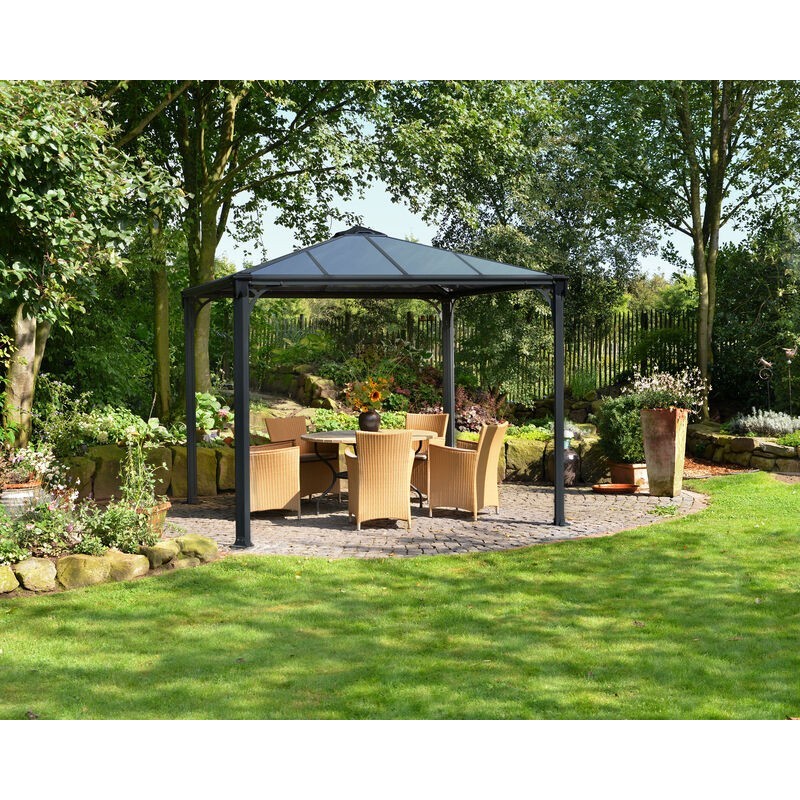 Canopia Palermo Aluminum Gazebo 3X3 m