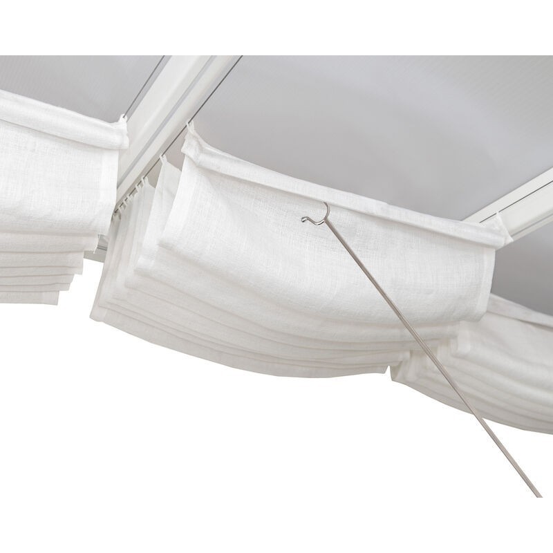 Canopia Carpa de Techo Para Pérgola 3X3 m Blanco