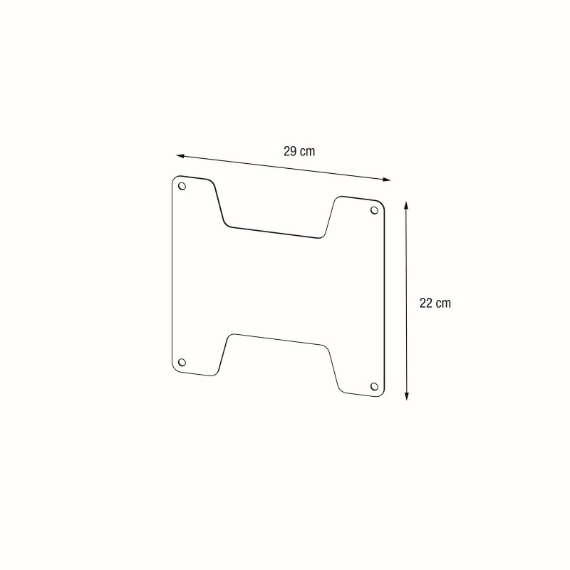 Conector Interno para Jardinera Hestera PLANTER 30