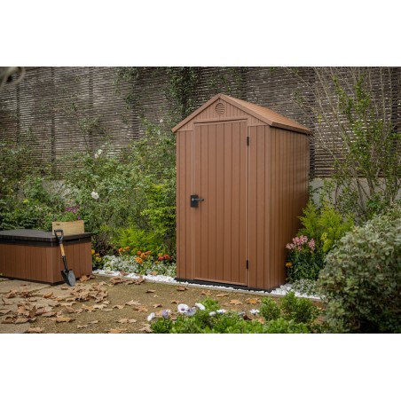 Keter Resin Garden Shed DARWIN 4x4 Wood