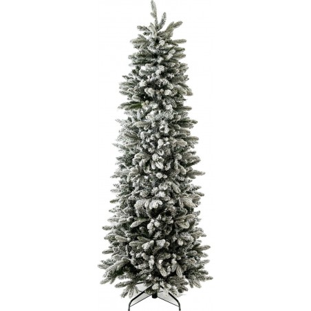 Árbol de Navidad Russel Nevado h180Ø65cm PE+PVC