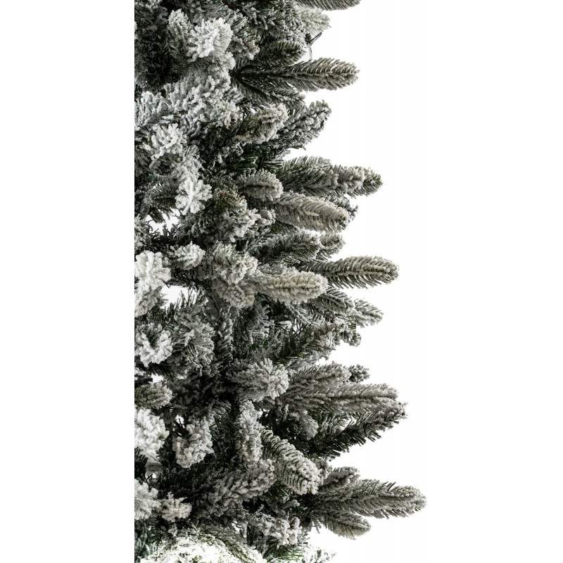 Árbol de Navidad Russel Nevado h180Ø65cm PE+PVC