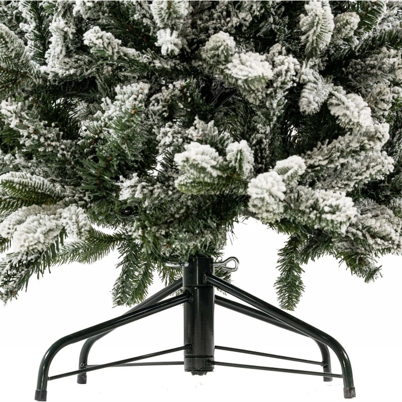 Árbol de Navidad Russel Nevado h180Ø65cm PE+PVC