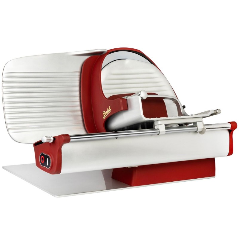 Cortadora Berkel Home Line 250 Plus color Rojo Mate