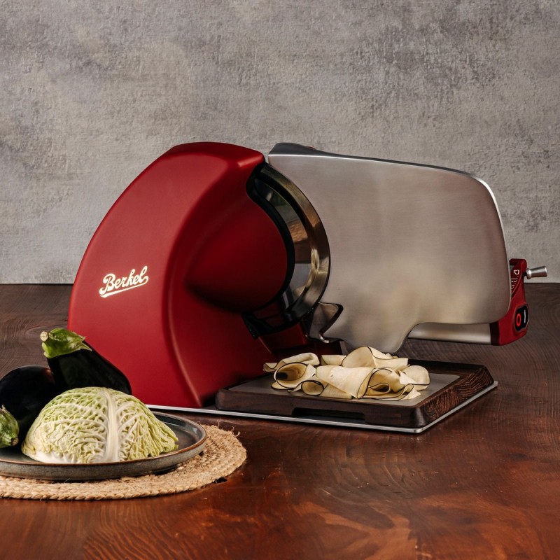 Berkel Home Line 250 Plus Slicer Matt Red colour